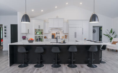 Transforming Kitchen Spaces:  The Allure of Staggered Cabinets